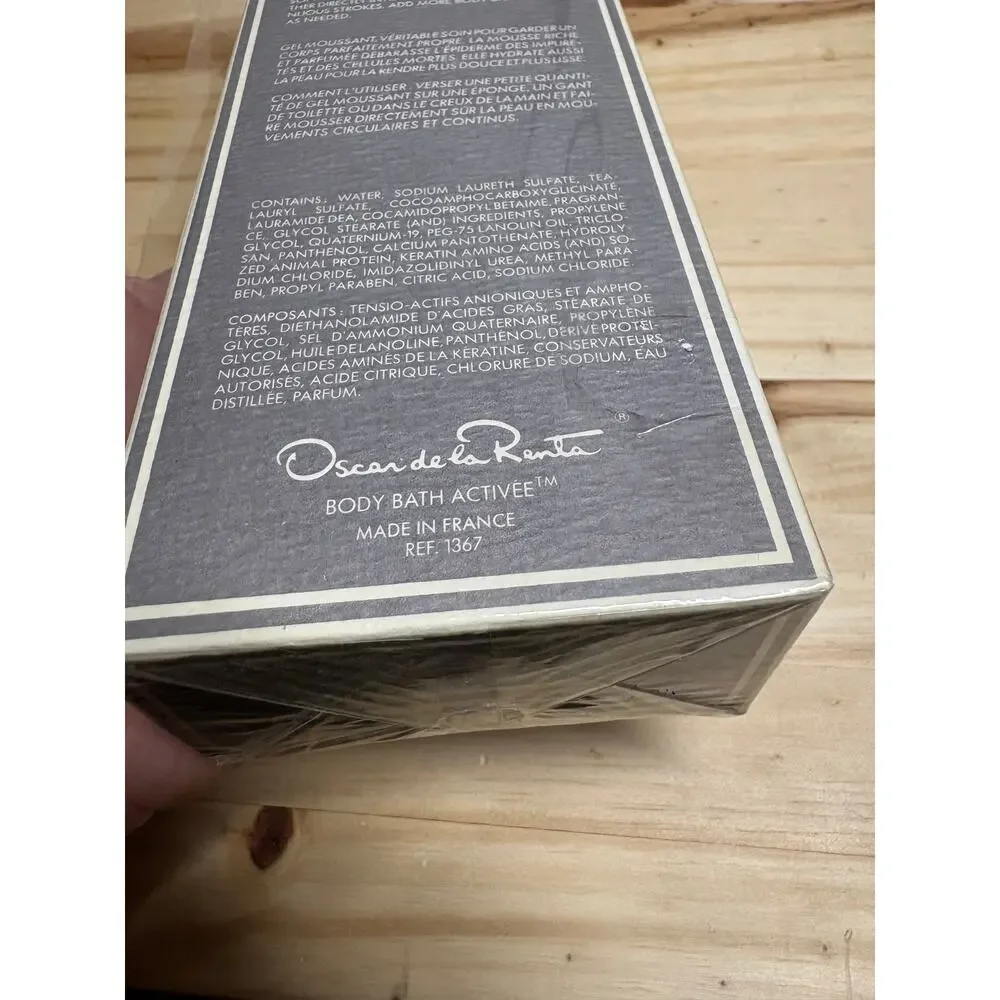 Oscar de la Renta Body Bath Activee Foaming Body Polisher 6.7 Fl. oz VINTAGE